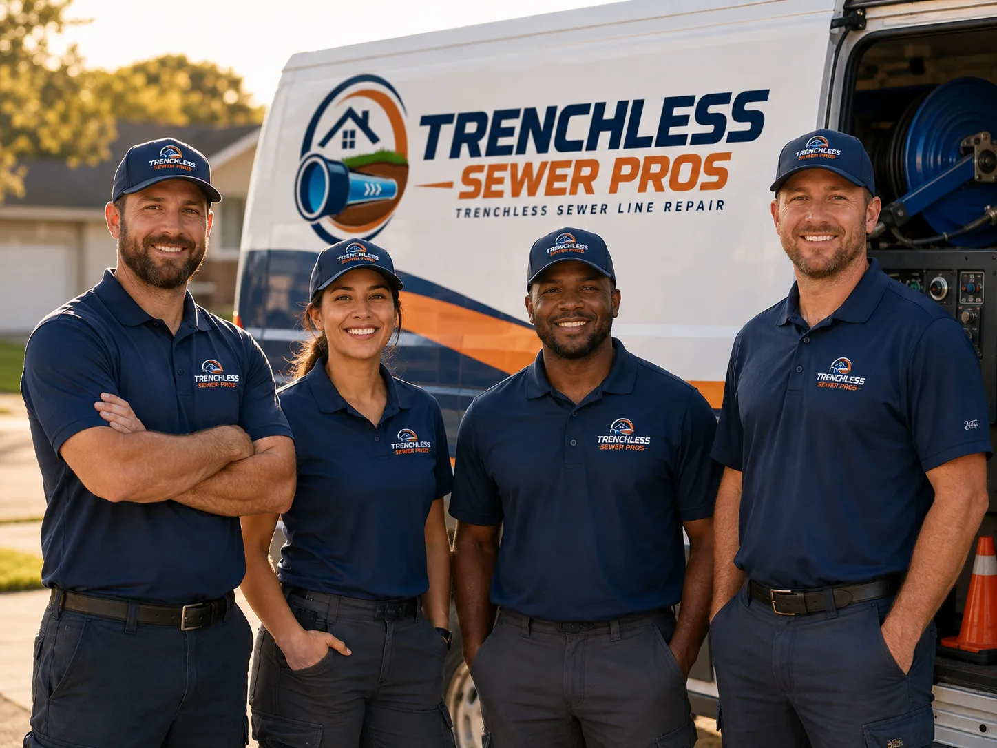 Trenchless Sewer Repair company in Goodrich, TX